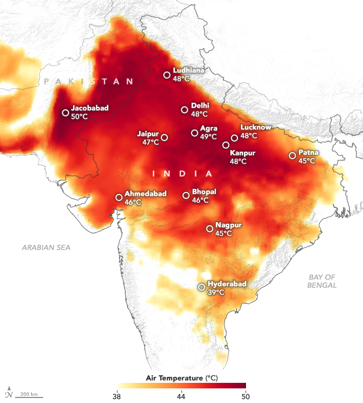 India Heat Waves (Wikimedia Commons)